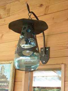 山小屋ランプ