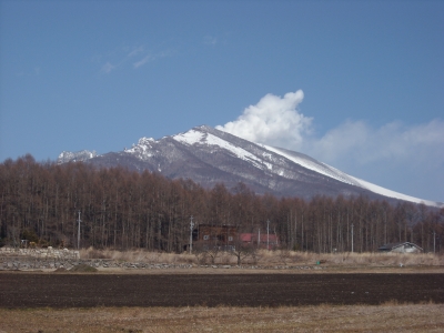 ２月２日浅間山